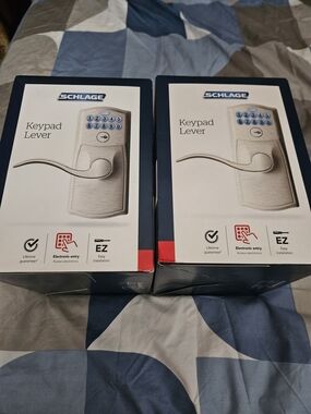 adidas Navy and White Keypad Lever Box